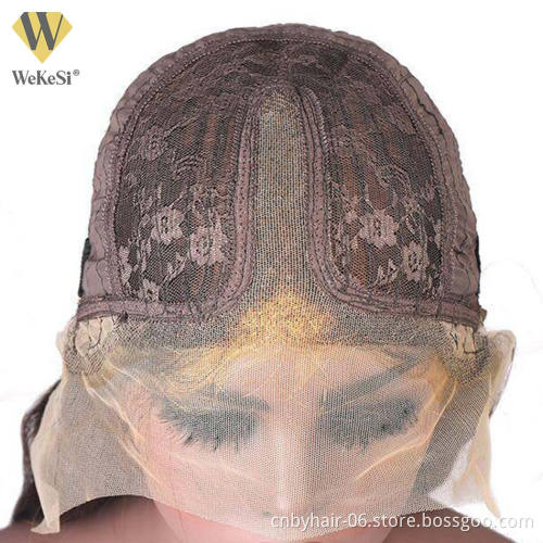 Brazilian Virgin Remy Hair Lace Wigs Pre Plucked 13X4 150% Density Deep T Shape Middle Part HD Lace Frontal Human Hair Wigs